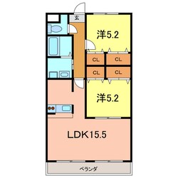 アネックス今池の物件間取画像